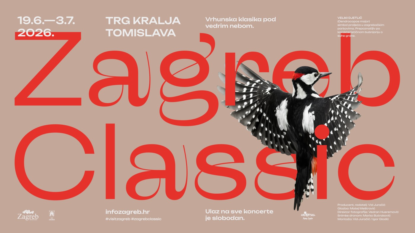Program Zagreb Classic 2026: Najljepša pozornica pod otvorenim nebom traje do 3. srpnja