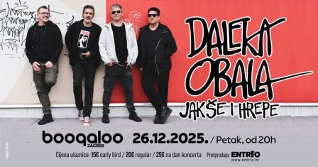 Daleka obala Jakše i Hrepe ponovno  se vraća 26.12.2025 u 21 sat  na stage...