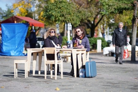 Francuski umjetnici stigli su u Veliku Goricu koju će naseliti u naredna 72 sata., do 29.11. 2025.